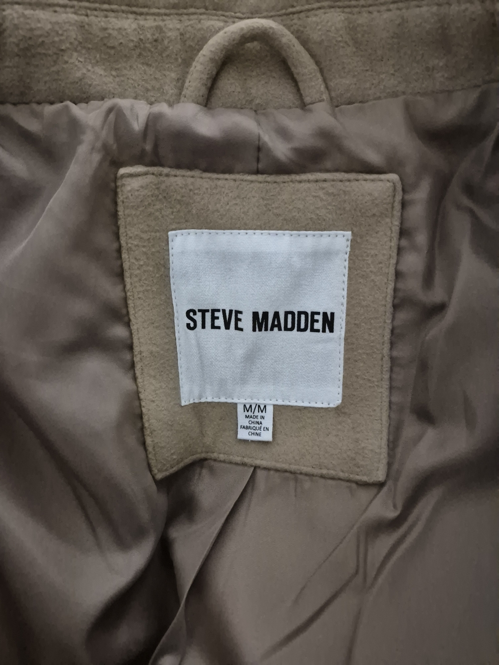 Steve Madden Double Breasted Coat - Picture 10 of 11